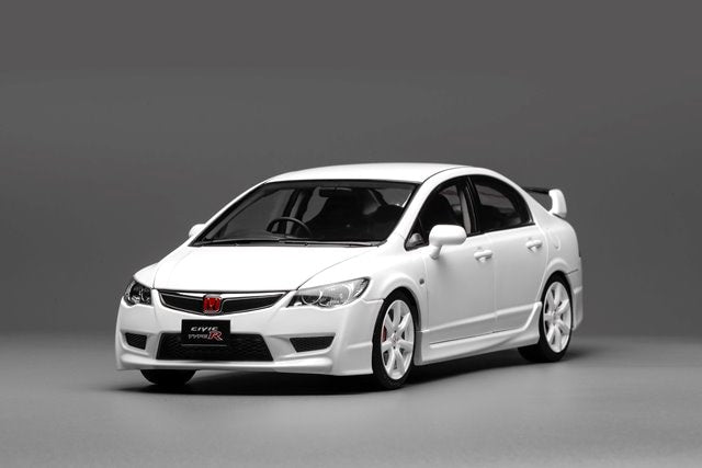 M85404 MOTORHELIX 1:18 Honda Civic Type R FD2 2007 Late Ver Premium White Pearl model car