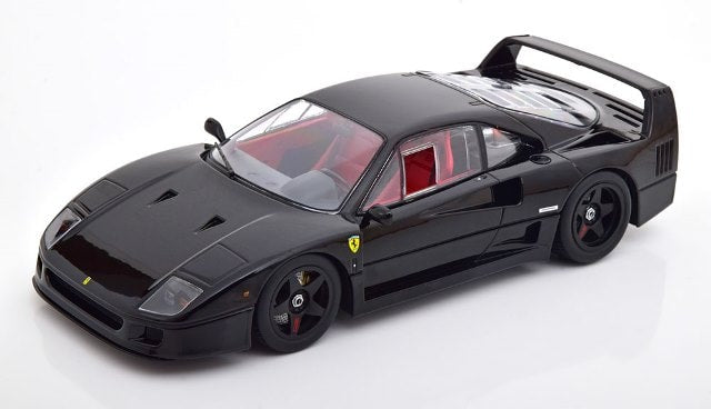 [ Pre-order ] KKDC180812 KK scale 1:18 Ferrari F40 1990 Lightweight Black (reproduction)