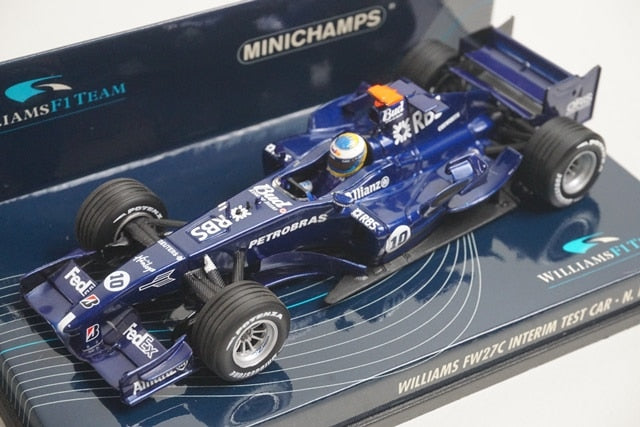 1:43 MINICHAMPS 400050110 Williams FW27C INTERIM Test Car #10 model car