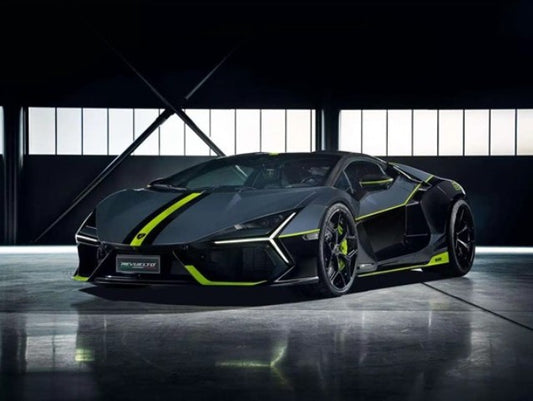 [ Pre-order ] LS543K LookSmart 1:43 Lamborghini Revuelto Grigio Telesto with Nero/Verde livery