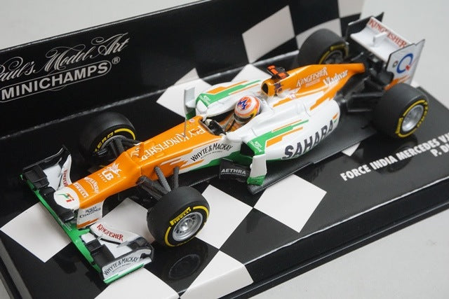 1:43 MINICHAMPS 410120011 Force India Mercedes VJM05 2012 model car