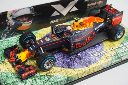 1:43 MINICHAMPS 447161233 Red Bull Racing TAG Heuer RB12 Brazilian GP 2016 #33 model car
