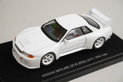 1:43 EBBRO 44306 Nissan Skyline GT-R JGTC 1994 Test White model car