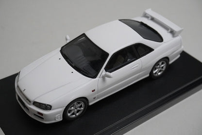 1:43 Hi-Story HS156WH Nissan Skyline 25GT Turbo 1998 White model car