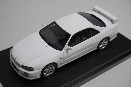 1:43 Hi-Story HS156WH Nissan Skyline 25GT Turbo 1998 White model car