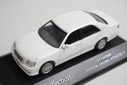1:43 KYOSHO JC10028W J Collection Special Order Toyota Crown Athlete V Pearl White model car