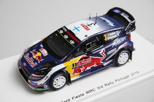 1:43 Spark S5967 Ford Fiesta WRC Portugal Rally 2018 #3 model car