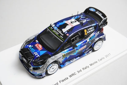 1:43 Spark S5161 Ford Fiesta WRC Monte Carlo Rally 2017 #2 model car