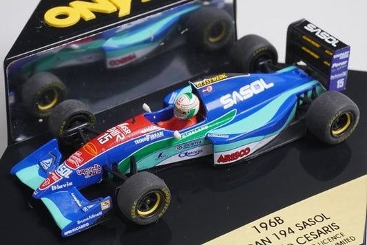 1:43 ONYX 196B Jordan 194 SASOL #15 A.D. Cesaris model car