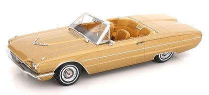 [ Pre-order ] KKDC181342 KK Scale 1:18 Ford Thunderbird Convertible 1966 Gold Metallic