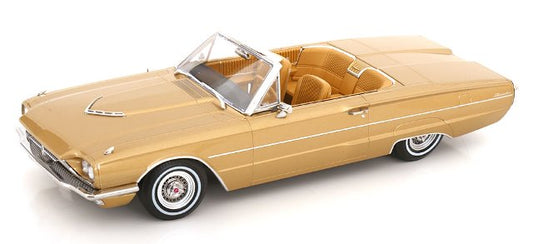 [ Pre-order ] KKDC181342 KK Scale 1:18 Ford Thunderbird Convertible 1966 Gold Metallic
