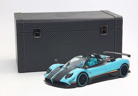 [ Pre-order ] 850630021DIE BBR 1:18 Pagani Zonda Uno coupe diecast full open Torches and carbon - SPECIAL PACK