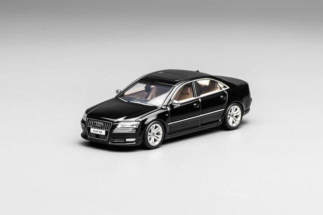 [ Pre-order ] M68216 MOTORHELIX 1:64 Audi S8 (D3) 2008 Brilliant Black