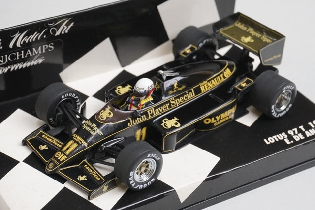 1:43 MINICHAMPS 430850011 Lotus 97T 1985 #11 model car