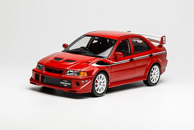 [ Pre-order ] M84302 MOTORHELIX 1:18 Mitsubishi Lancer Evolution VI GRS T.M.E PASSION RED