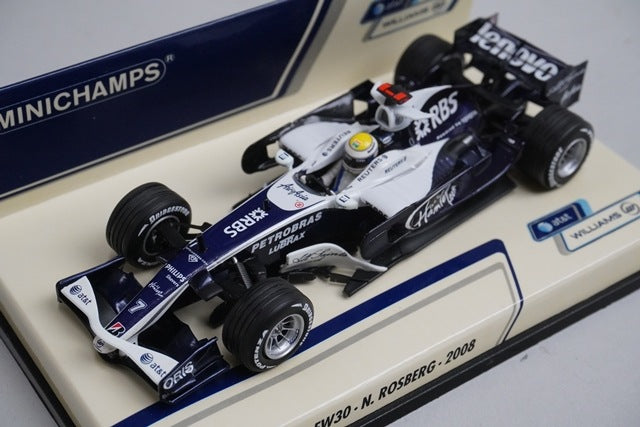 1:43 MINICHAMPS 400080007 Williams Toyota FW30 2008 #7 model car