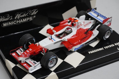 1:43 MINICHAMPS 400050016 Panasonic Toyota Racing TF105 #16 model car