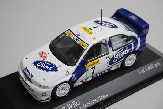 1:43 MINICHAMPS 430988707 Ford Escort WRC Monte Carlo Rally 1998 #7 model car