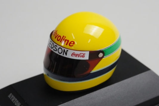 1:43 MINICHAMPS 540381913 Helmet 1979/80 Ayrton Senna model car