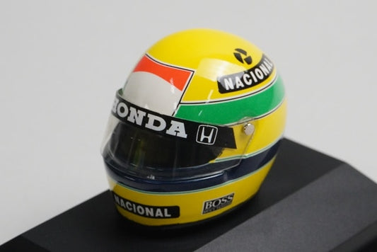 1:43 MINICHAMPS 540380901 Helmet 1989 Ayrton Senna model car