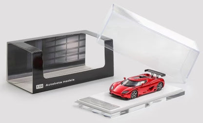 Autobots Models 1:64 Koenigsegg CCGT Transparent Red