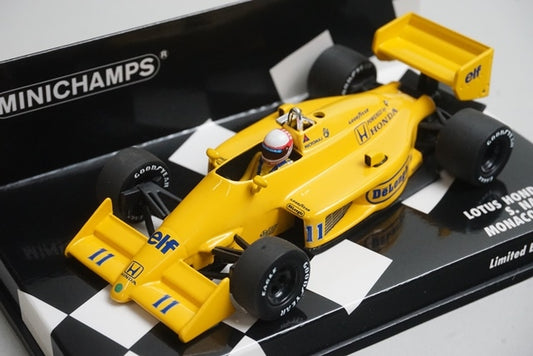 1:43 MINICHAMPS 400870011 Lotus Honda 99T Monaco GP 1987 #11 model car