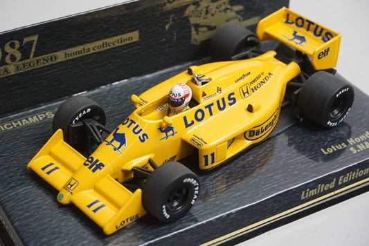 1:43 MINICHAMPS 409870011 Suzuka Legend Custom Lotus Honda 99T #11 model car