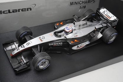 1:18 MINICHAMPS 530031816 McLaren Mercedes MP4-18 2003 #6 model car