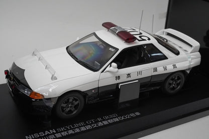 1:18 KYOSHO 08366A Nissan Skyline GT-R Police #502 model car