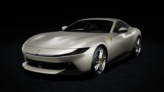 [ Pre-order ] LS560F LOOKSMART 1:43 Ferrari Amalfi Grigio Abu Dhabi
