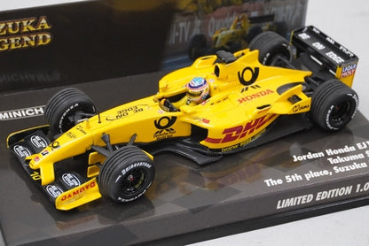 1:43 MINICHAMPS 403020010 Suzuka Legend Jordan Honda EJ12 2002 Suzuka model car