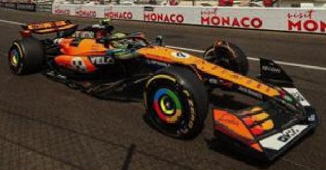 [ Pre-order ] S9622 Spark 1:43 Scale Model McLaren MCL39 #4 Formula 1 Team Winner Monaco GP 2025 L. Norris