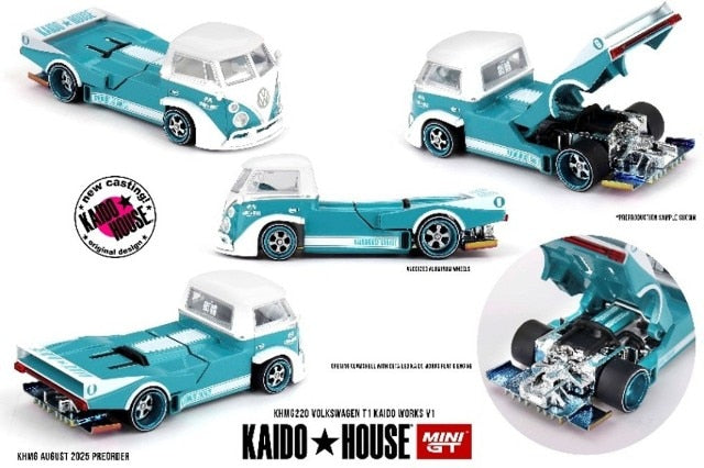 [ Pre-order ] KHMG220 TSM MINI-GT 1:64 BMW Volkswagen T1 KAIDO WORKS V1 (left-hand drive) / May be in Chase Color