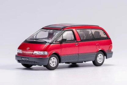 KS-016-108 GCD Gaincorp Products 1:64 Toyota PREVIA Estima Red LHD model car