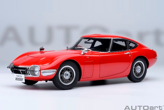 79547 AUTOart 1:18 Toyota 2000GT 1967 red model car