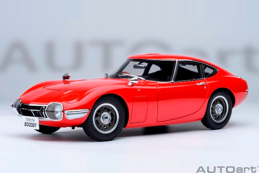 79547 AUTOart 1:18 Toyota 2000GT 1967 red model car