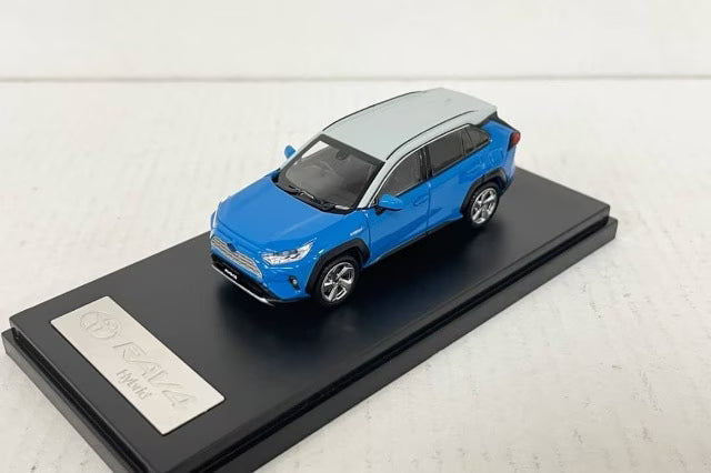 LCD 1:64 Toyota RAV4 Hybrid Blue & Gray
