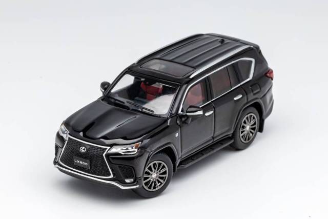KS039-246 GCD Gaincorp Products 1:64 Toyota Lexus LX600 F SPORT - (LHD) Black