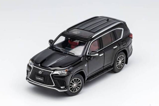 KS039-246 GCD Gaincorp Products 1:64 Toyota Lexus LX600 F SPORT - (LHD) Black
