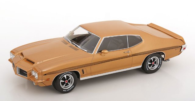 [ Pre-order ]KKDC181356 KK scale 1:18 scale Pontiac Le Mans GTO 1972 Light Brown Metallic