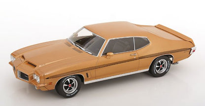 [ Pre-order ]KKDC181356 KK scale 1:18 scale Pontiac Le Mans GTO 1972 Light Brown Metallic