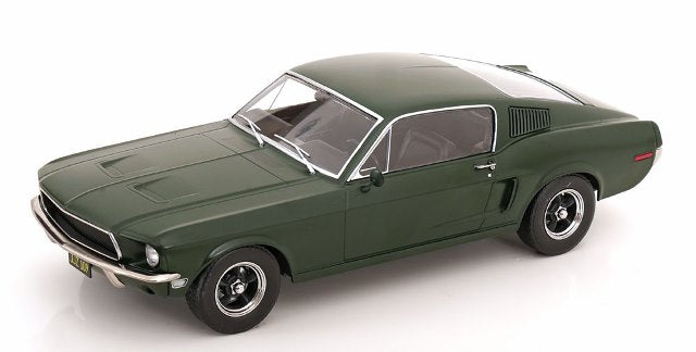 [ Pre-order ]KKDC181395 KK Scale 1:18 Scale Ford Mustang GT Fastback 1968 Matte Green