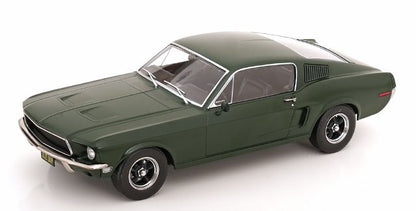 [ Pre-order ]KKDC181395 KK Scale 1:18 Scale Ford Mustang GT Fastback 1968 Matte Green