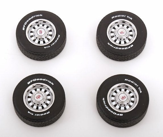 [ Pre-order ]KKDCACC022 KK scale 1:18 Ford Mustang rims and tires set