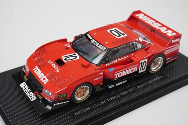 1:43 EBBRO 43989 Nissan Skyline Turbo C WEC Japan Fuji 1983 #10 model car