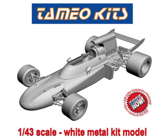 [ Pre-order ] TMK 451 Tameo Kit 1:43 March Ford 711 Italian Grand Prix 1971