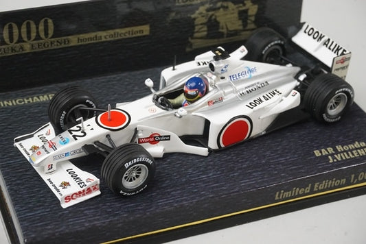 1:43 MINICHAMPS 409000022 Suzuka Circuit Custom BAR Honda 02 #22 model car