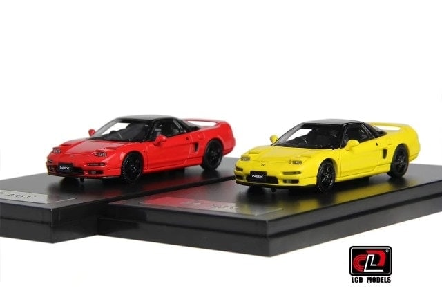 64033RE LCD Model 1:64 HONDA NSX NA1 Red model car