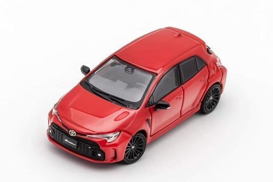 KS-041-365 GCD Gaincorp Products 1:64 Toyota Corolla GR Corolla red (LHD)
