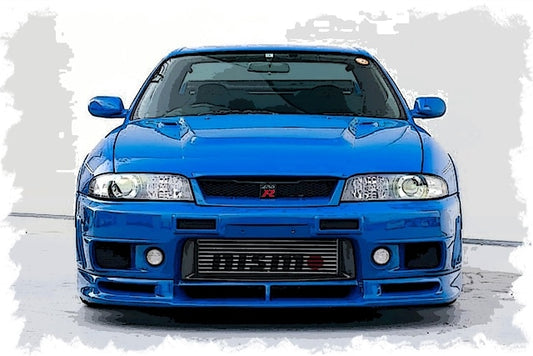 [ Pre-order ] EML102F Make Up EIDOLON 1:18 Nissan NISMO 400R 1996 Champion Blue